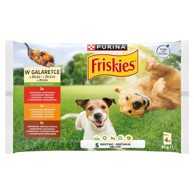 FRISKIES Mokra hrana za pse Adult multipack meso i povrće, 4x85 g