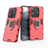 LENUO Maskica Armor za Redmi Note 14 5G, crvena