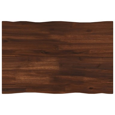 Stolni vrh Pravokutni, 90 x 50 x 3,5 cm, Tamnosmeđa