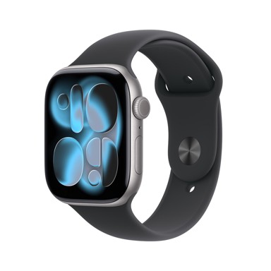 APPLE Watch Series 11 GPS + Cellular 46 mm aluminijsko kućište Space Grey s narukvicom Sport Black – S/M