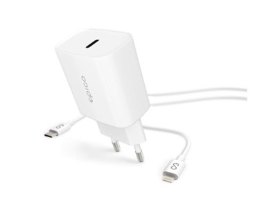 EPICO Punjač PD Charger Bundle, 20 W, bijela