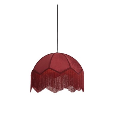 LIGHT & LIVING Bordo viseća svjetiljka s tekstilnim sjenilom ø 60 cm Malacia