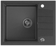 QUADRON Sudoper Peter 116 crna s uzorkom/čelik