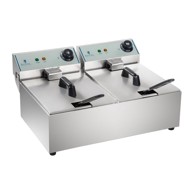 ROYAL CATERING Dvostruka električna friteza, 2 x 5 l
