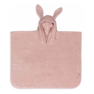  JOLLEIN Pončo wild rose, 74/80/86/92 terry, 533-550-67113