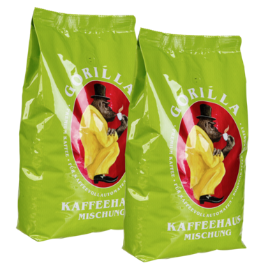 JOERGES Kava Gorilla Coffee House, 2 kg, u zrnu