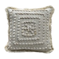 MIOLI DECOR Pamučna ukrasna jastučnica 43x43 cm Seashells 