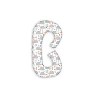 SUPERMAMI Jastuk za dojenje tip C, motiv ježića