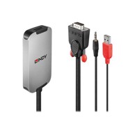 LINDY VGA na DisplayPort adapter, 18 cm