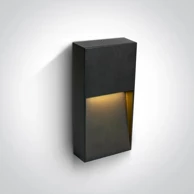 Vanjska zidna LED svjetiljka, DM67359C/AN/V, 3 W, CCT, IP65, Dark Light, 230 V, antracit