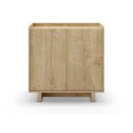 MARCKERIC Ormarić u dekoru hrasta u prirodnoj boji, 80x80x40 cm Daira