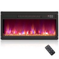 NORTHIX Električni kamin, 26 inča, 1500 W, s daljinskim upravljačem