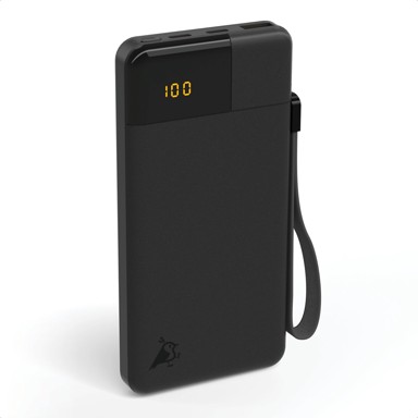 AQIILA Powerbank prijenosni punjač Powerbird B10, 10000 mAh, 20W, crni