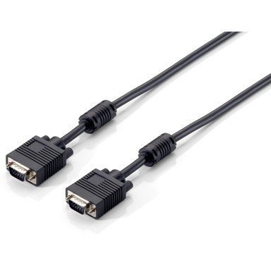 EQUIP VGA kabel, 15,0 m, 1024 x 768, 60 Hz, crna