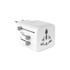 PURO Putni adapter univerzalni EU/UK/SAD/AUS, bijeli