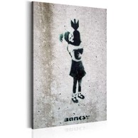 Slika Bomb Hugger by Banksy 80x120