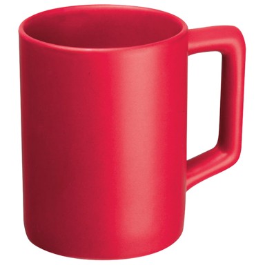 Šalica Bradford, 300 ml keramička, crvena