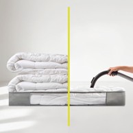 HOMÉA Vakuumska plastična kutija za ispod kreveta 105x45x15 cm