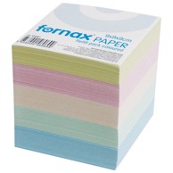 FORNAX Papir za kocku, 9 x 9 x 9 cm, pastelne boje