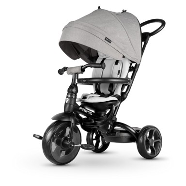 QPLAY Tricikl Prime, sivi