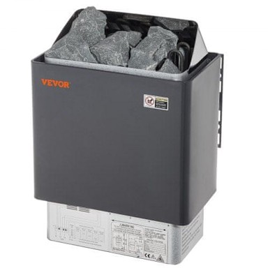 VEVOR Grijač za saunu SCA-60BW, 6 kW, 412 x 274 x 570 mm