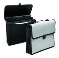 FORPUS Torba za dokumente A4, Srebrna