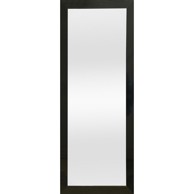 INTCO Zidno ogledalo 30x90 cm, crno