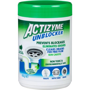 ACTIZYME Biološko sredstvo za odčepljivanje odvoda Drain treatment 450g