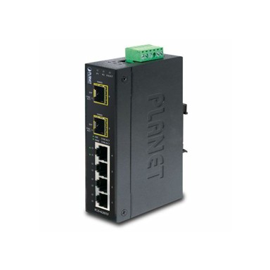 PLANET Switch PLT-IGS-620TF, industrijski, 4x Gigabit RJ45, 2x Gig SFP
