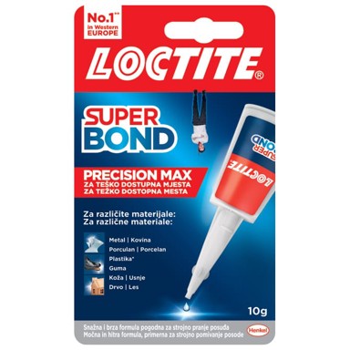 LOCTITE Trenutačno ljepilo Super Bond Precision Max, 10 g, 2955513