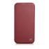 ICARER Kožna preklopna futrola s MagSafe za iPhone 14 Pro Max, bordo