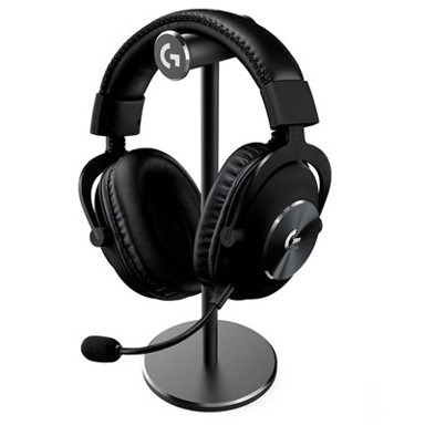 LOGITECH Gaming slušalice G PRO X, 7.1, crne, stalak