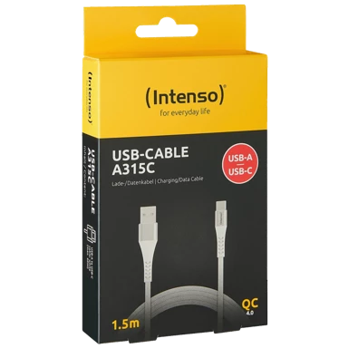 INTENSO USB kabel za smartphone USB-A to USB type C, 1.5 m