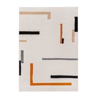 BONAMI SELECTION Narančasti/krem tepih 140x200 cm Linea