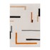 BONAMI SELECTION Narančasti/krem tepih 140x200 cm Linea 