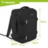 NORTHIX Putni ruksak 40x25x20cm, 20L, 2-u-1 torba, crna