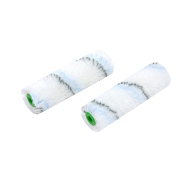 DECORA Valjak 2/1, polyester, plavo/sivi, 10 cm