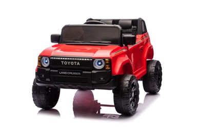 Licencirani auto na akumulator Toyota Land Cruiser PRADO 4x4, crveni
