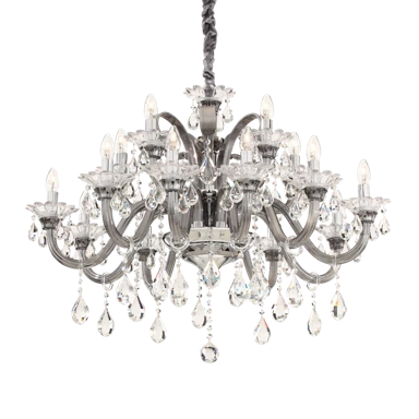 IDEAL LUX Luster Colossal SP15, E14 ID081526, siva