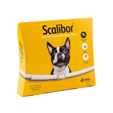 SCALIBOR Ogrlica protiv vanjskih nametnika 48 cm