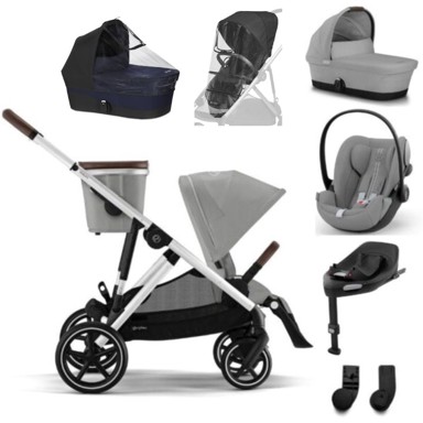 CYBEX Kolica Gazelle S, stone grey, set XL