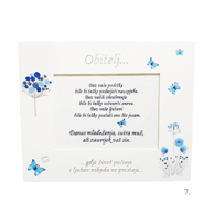 Personalizirani okvir za fotografije za obitelj i dom, model 7