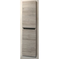 AQUAART Kupaonski ormarić Glory-AT 150, bočni, grey mara