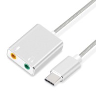 ASONIC Zvučna kartica USB Tip C i USB Tip A