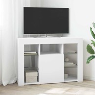 TV ormarić kutni zidni, 100 x 40 x 68 cm, konstruirano drvo, bijela