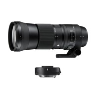 SIGMA Teleobjektiv 150–600mm f/5.0–6.3 DG OS HSM Contemporary + TC-1401 1.4x, set, za Nikon