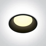 ONE LIGHT Ugradbena svjetiljka crna 12w cctv ip20 230v dark light dm10109d/b/v