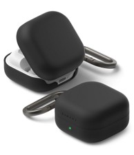 RINGKE Futrola, Samsung Galaxy Buds 4, Galaxy Buds 4 Pro, silikonska, crna