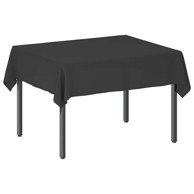 Tkanina za stol 5 kom. 140 x 180 cm, pravokutna, tamnosiva