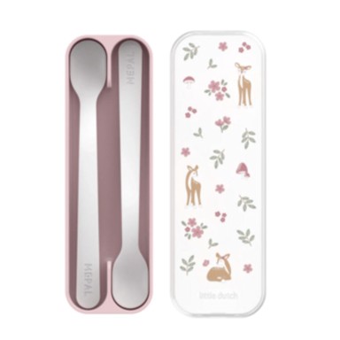 LITTLE DUTCH Set od 2 žličice za hranjenje Fairy Garden